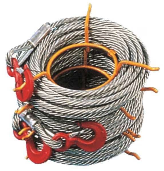 Winch Cable, Alloy Stl, 7/16 In. x 100 ft.