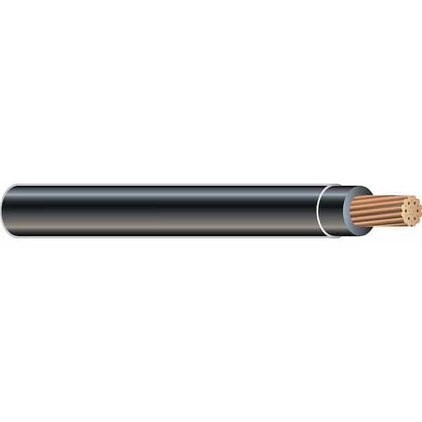 Fixture Wire, TFFN, 16 AWG, 500 ft, Black, Nylon Jacket, PVC Insulation, SOUTHWIRE, Mfr# 27032201