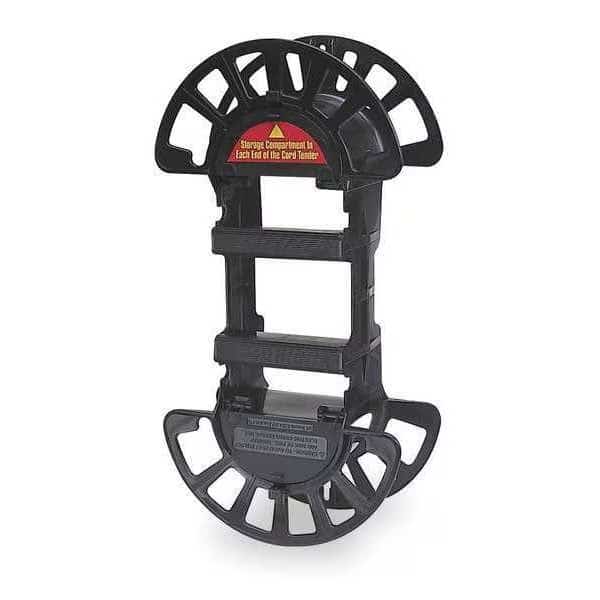 Cord Storage Reel, Hand Operated, Black Reel Color, No Cord Length, 0 Outlets