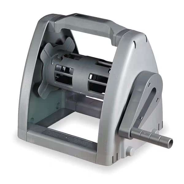 Cord Storage Reel, Hand Operated, No Configuration, 14 AWG, Gray Reel Color, No Cord Length
