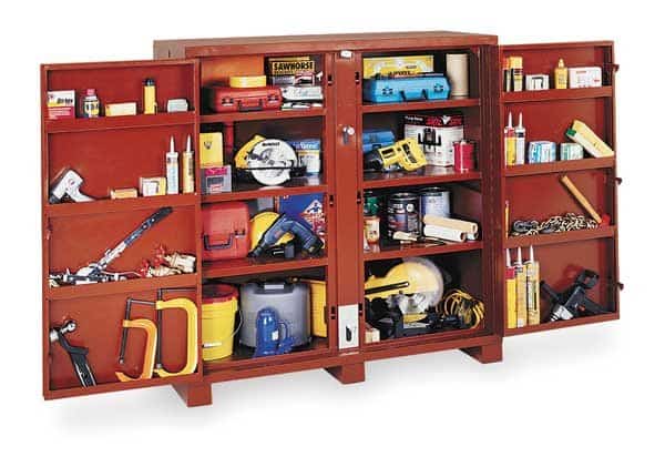 60 3/4 in x 60 1/8 in x Jobsite Cabinet, CRESCENT JOBOX, Mfr# 1-698990