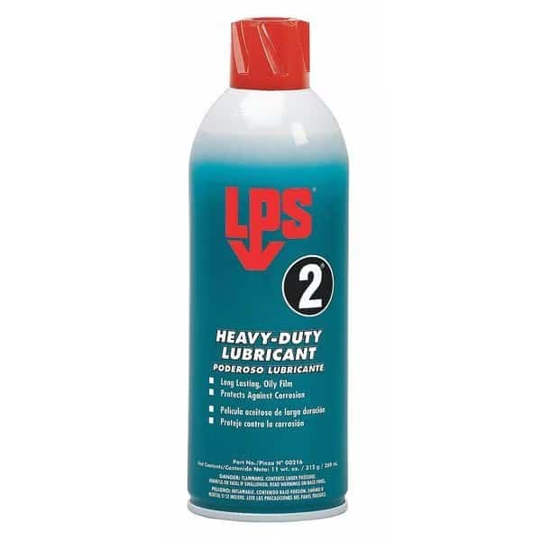 Heavy-Duty Lubricant, No Food Contact, 16 oz Aerosol Can, Brown
