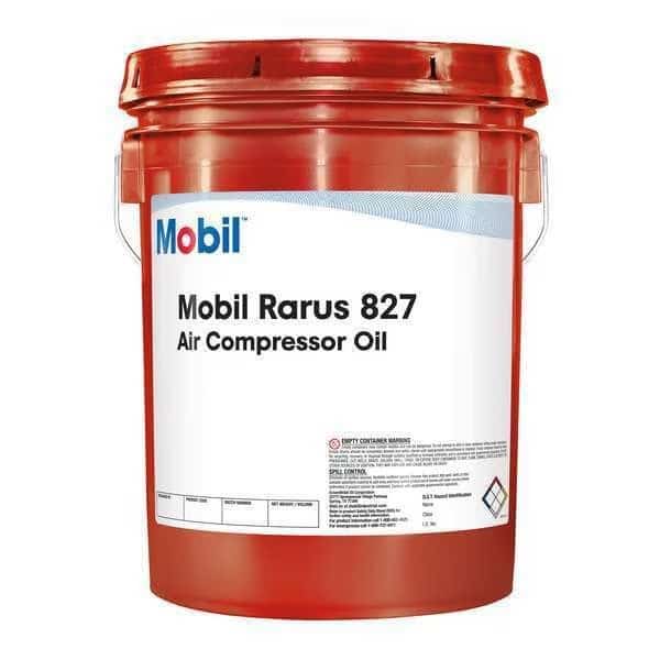 Mobil Rarus 827, Compressor, 5 gal., ISO 100, SAE Grade 30