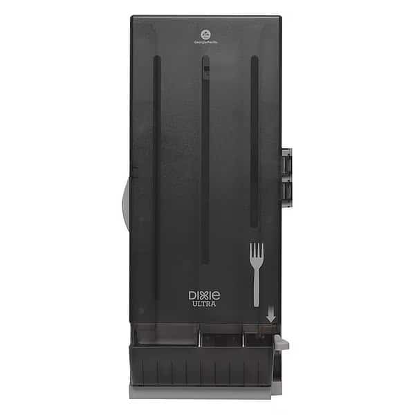 Fork Dispenser, Smoke, Capacity 120