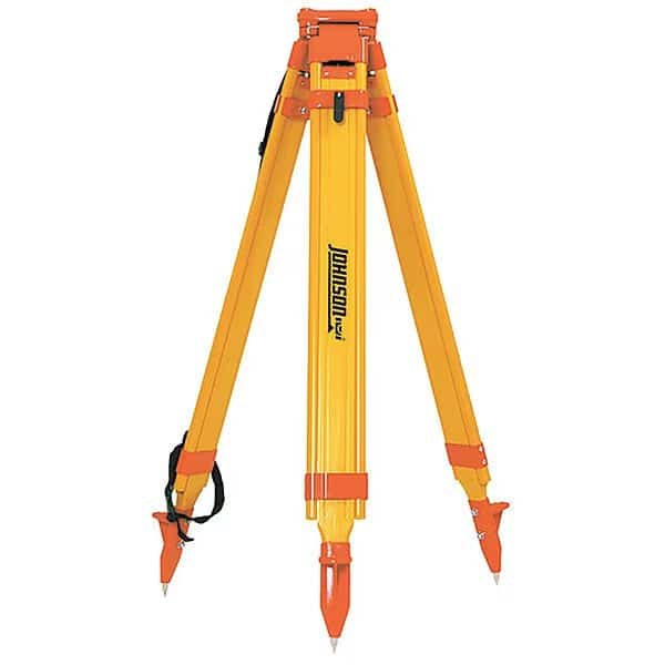 Tripod, 5/8-11, 48 to 66 In L, Fiberglass
