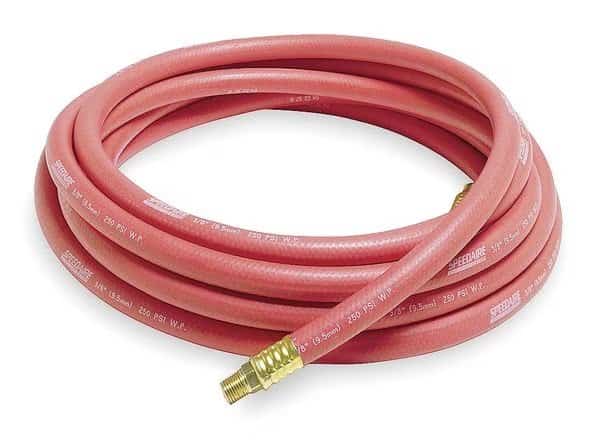 3/8" x 25 ft Nitrile Coupled Multipurpose Air Hose 250 psi RD, Continental, Mfr#: 20027067