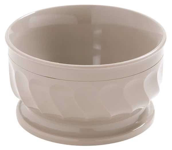 Insulated Bowl, 9 oz., Plastic Latte PK48