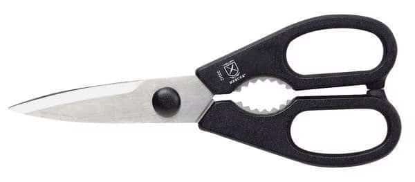 Kitchen Shears, 8 In. L, Sharp, Serrated