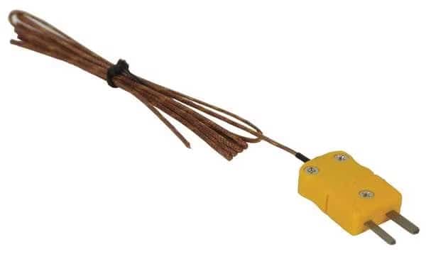 Bead Wire Temp Probe, -40 to 950 Deg F