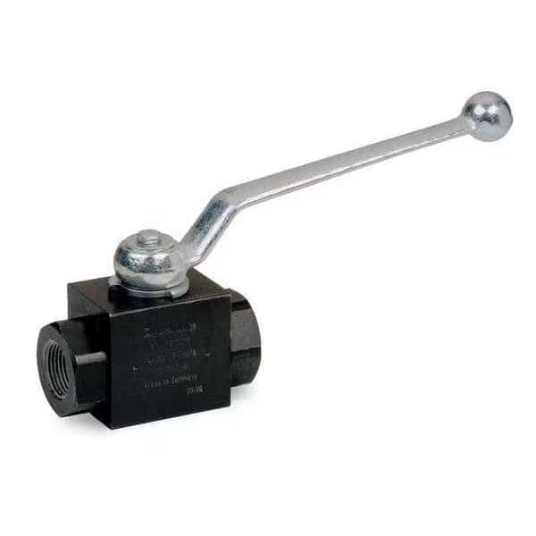 1/4" FNPT Carbon Steel Ball Valve Inline