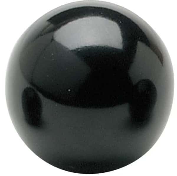 Deluxe Ball Knob, 3/8-24 Thread Size, 0.50" Type, GP Phenolic