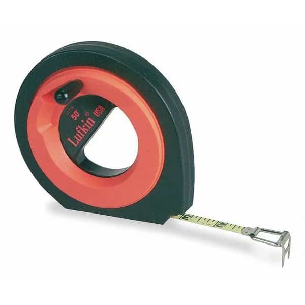3/8" x 100' Speedwinder Yellow Clad Long Steel Tape Measure