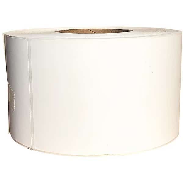 Barcode Printer Label,4" W,12" H,White, Mfr#: 60DX36, EnjoyTool select