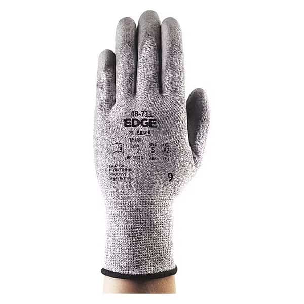 Cut-Resistant Gloves, Cut Level A2 , Polyurethane , 9 1 PR