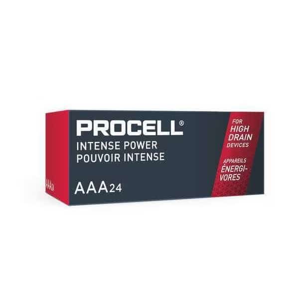 Procell Intense AAA Alkaline Battery, 1.5V DC, 24 Pack