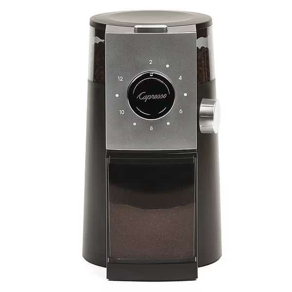 Coffee Grinder, Black, Capacity 0.62 lb.