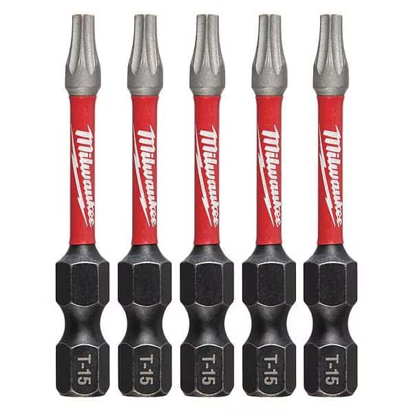 2 in. TORX T15 SHOCKWAVE Impact Duty Power Bit (5 pk)