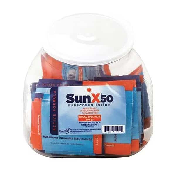 Sun X 50 Sunscreen Pouch, Mfr#: 18-922G, SUNX