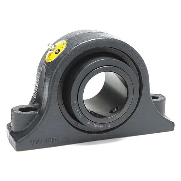 Pillow Block Brg, 1 3/4 in Bore, Cast Iron