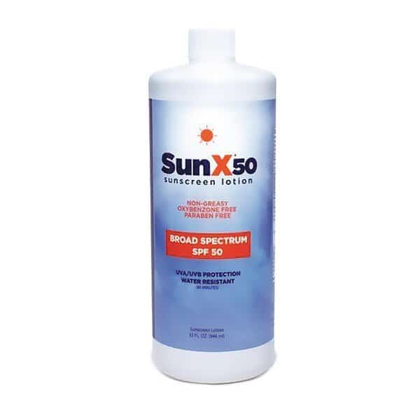 Sunscreen,Lotion,Bottle,Formula SPF 50, Mfr#: 18-910G, SUNX