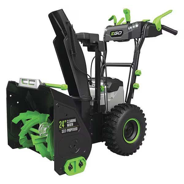 Snow Blower, 24 in Clearing Path, Battery Operated Torque