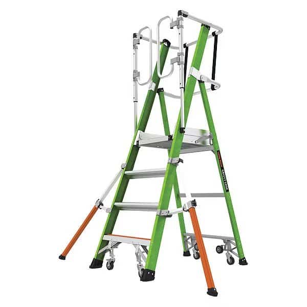 Safety Cage,Fiberglass,375 lb.,4 ft., Mfr#: 19704-146, LITTLE GIANT