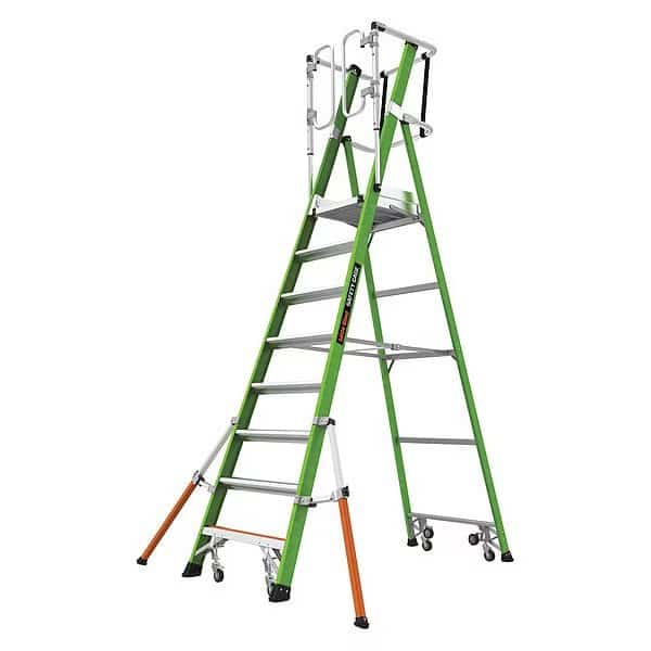 Safety Cage,Fiberglass,375 lb.,8 ft., Mfr#: 19708-146, LITTLE GIANT