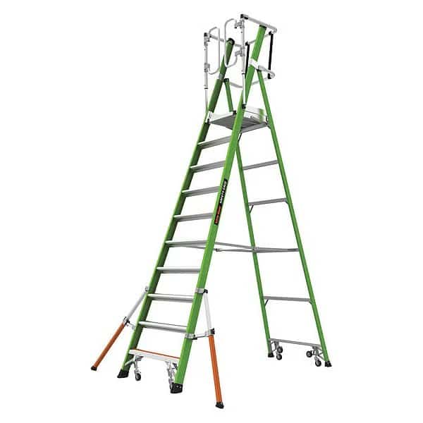 14 ft 6 in Fiberglass Safety Cage, 375 lb Capacity