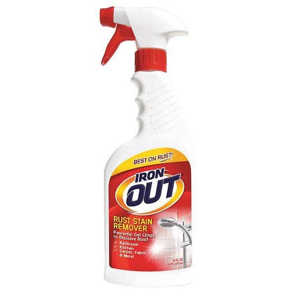 Rust Remover, 16 oz, Spray Bottle, PK6, Iron Out, Mfr#: LIO616PN