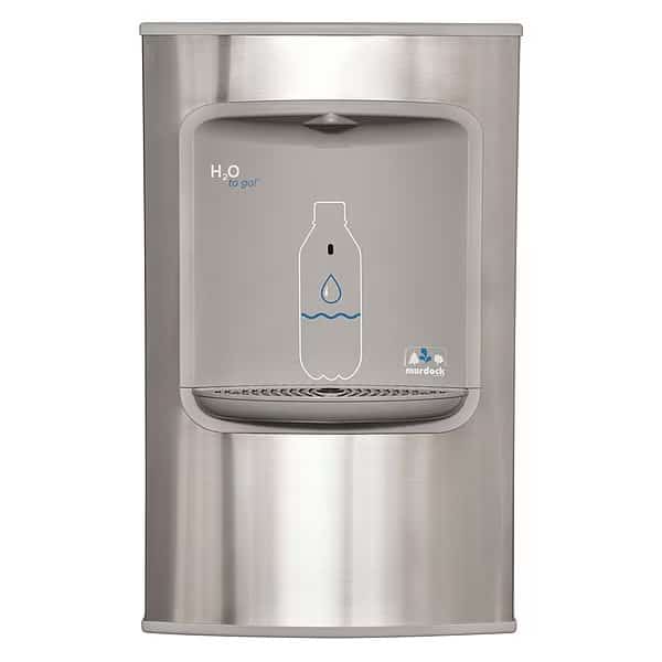On-Wall Bottle Filler, 4 7/8 in D, 29 1/2 in H, 18 1/4 in W
