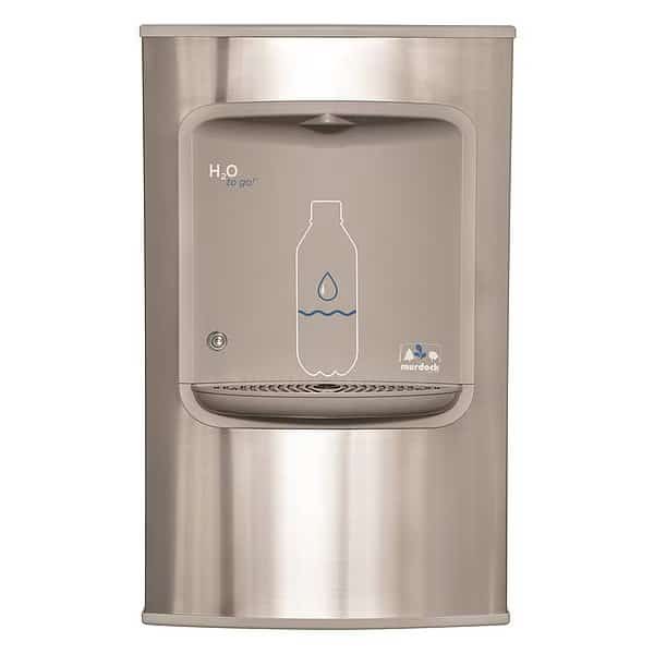 On-Wall Bottle Filler, 4 7/8 in D, 29 1/2 in H, 18 1/4 in W