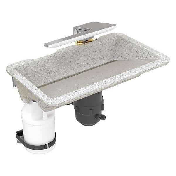 Undermount Kit, 0.5 gpm, 21-5/8" x 11-1/2