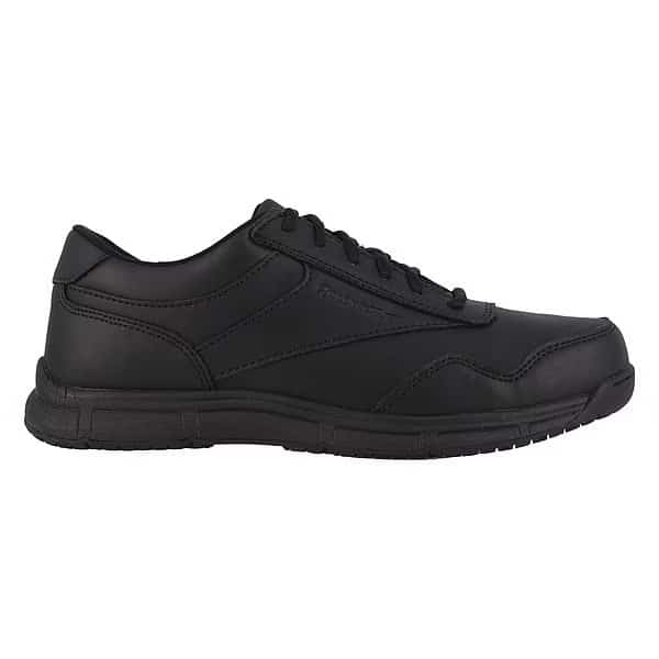 Jorie LT, Men's Athletic Shoe, 4 EW, Leather, Black