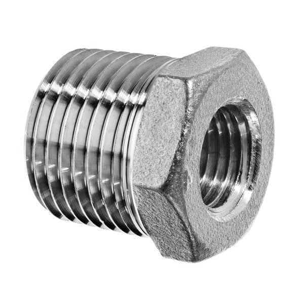 Hex Bushing, Aluminum, 1" x 3/8", Class 150