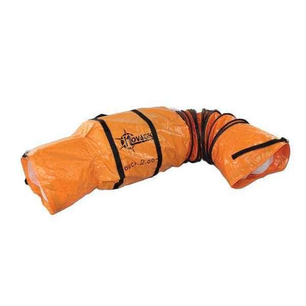 Portable Duct, Vinyl, 12" ID, 25ft L