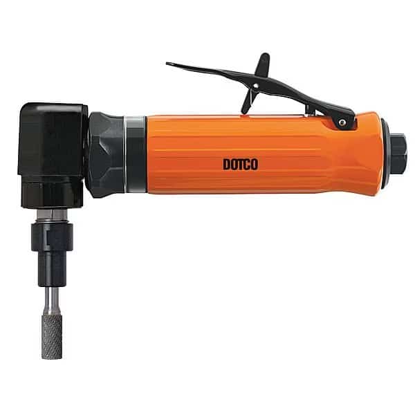 Right Angle Die Grinder, 1/4 in NPT Air Inlet, 1/4" Collet, 20,000 rpm, 0.4 HP