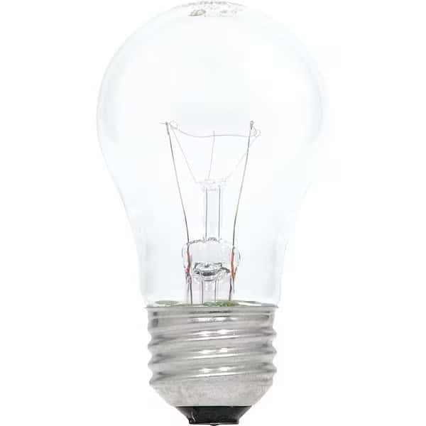 Incandescent, 40 W, A15, Medium Screw (E26)