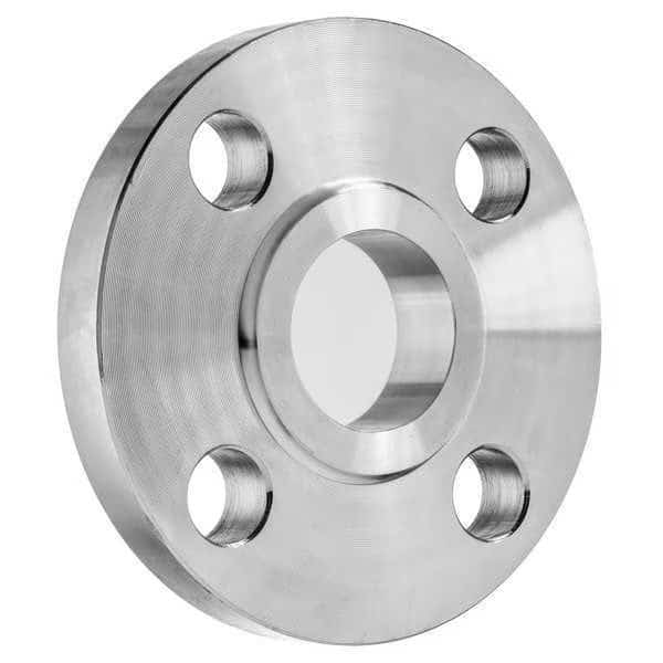 Slip On Pipe Flange, Flat Face, 2 in
