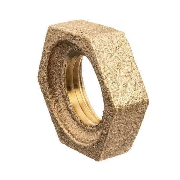 Locknut, Brass, 1 in, Female BSPP, Class 125