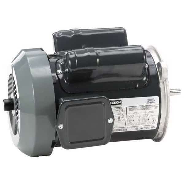 Auger Duty Motor, 3/4 HP, 115/230V AC, 1,800 Nameplate RPM, 56YZ Frame