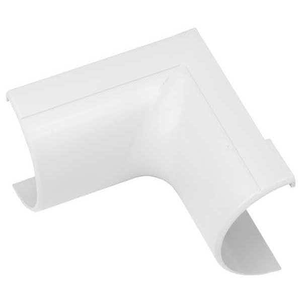90 Degree Internal Elbow, 3 1/4 in L, PVC, White