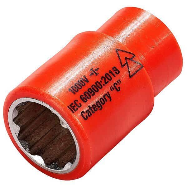 3/8 in Drive Insulated Socket 11/16 in, Itl, Mfr#: 01731
