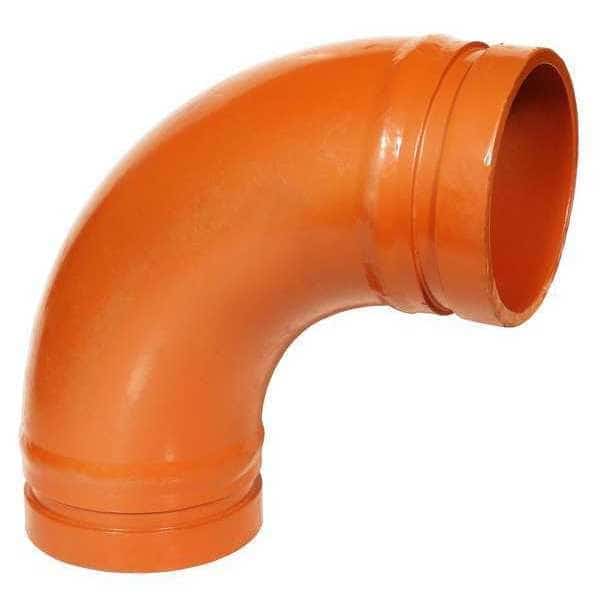 90 Long Radius Elbow, Ductile Iron, 4 in