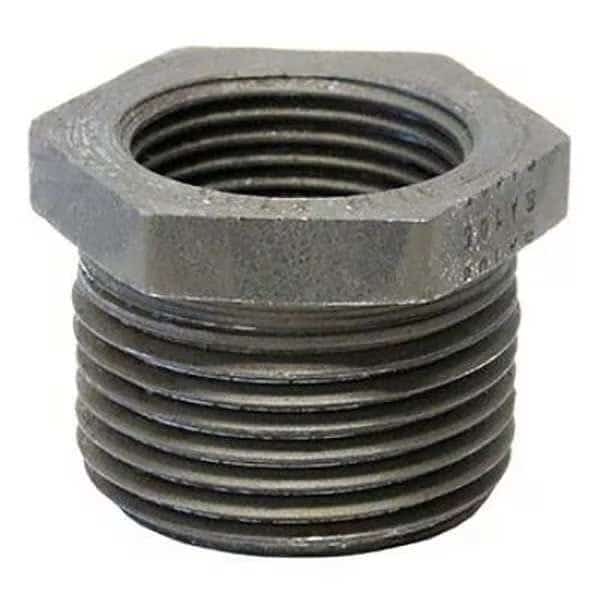 Hex Bushing, Forged Steel, 3/4 x 1/2 in