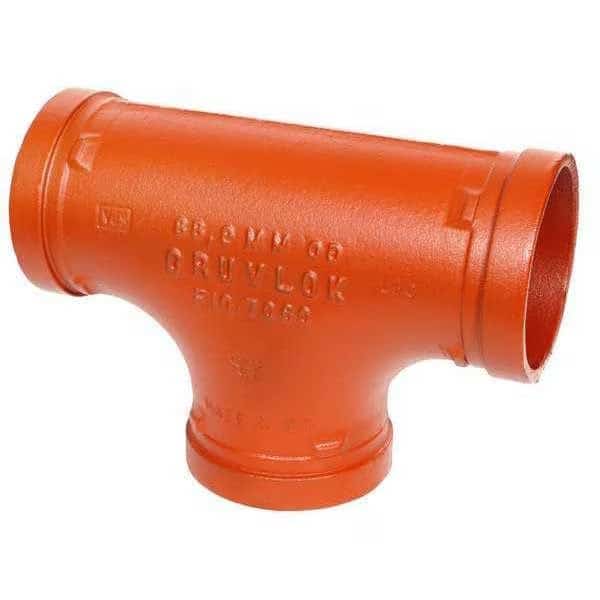Tee, Ductile Iron, 2 1/2 in,Class 150, Mfr#: 390016822, EnjoyTool select