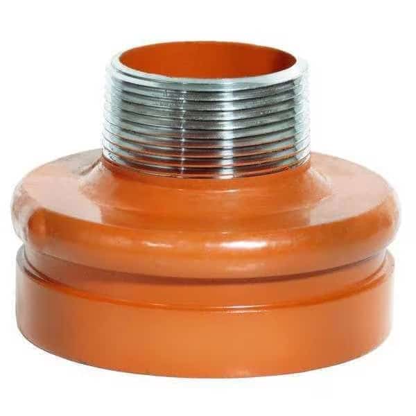 Coupling, Ductile Iron, 2 1/2 x 1 1/2 in
