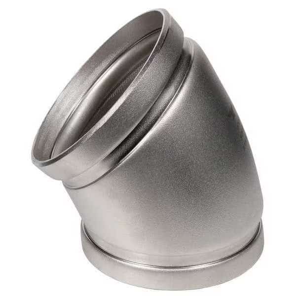 45 Long Radius Elbow, 304 SS, 2 in