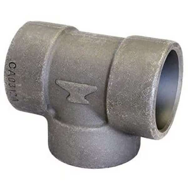 Reducing Tee Tee, 1-1/4" x 2" Pipe, Female Socket, Forged Steel, Class 3000