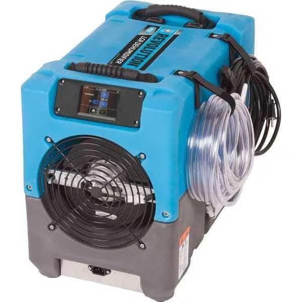 Industrial Compact Dehumidifier, 12 1/2 in, Polyethylene Rotomolded, 115 V AC