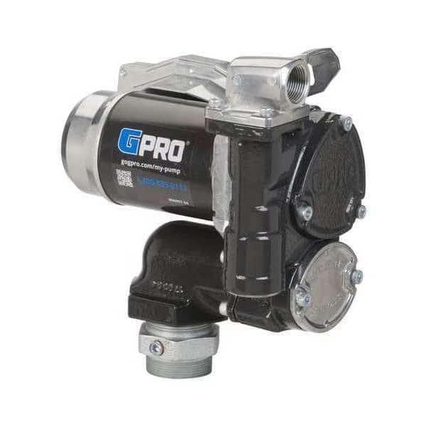 Fuel Transfer Pump, 12V DC, 25 gpm Max. Flow Rate , 2/5 HP, Cast Iron, 1 in NPT Inlet